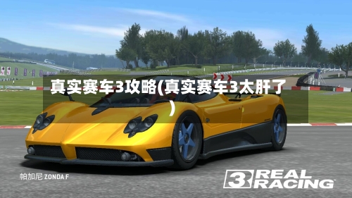 真实赛车3攻略(真实赛车3太肝了)-第1张图片