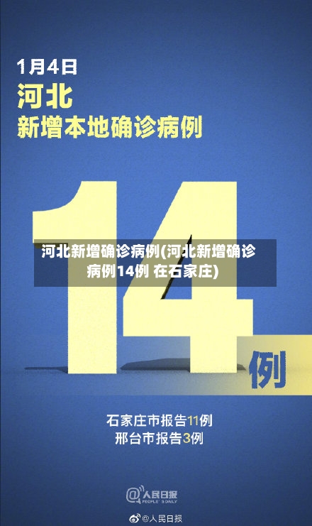 河北新增确诊病例(河北新增确诊病例14例 在石家庄)
