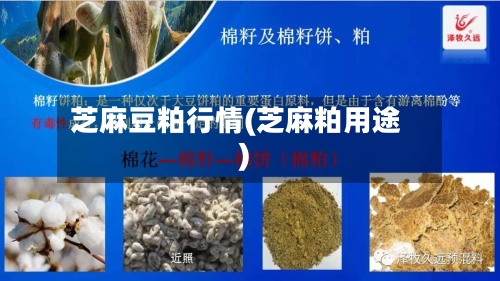 芝麻豆粕行情(芝麻粕用途)