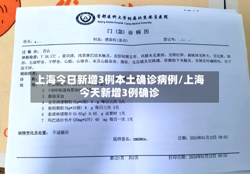 上海今日新增3例本土确诊病例/上海今天新增3例确诊-第3张图片