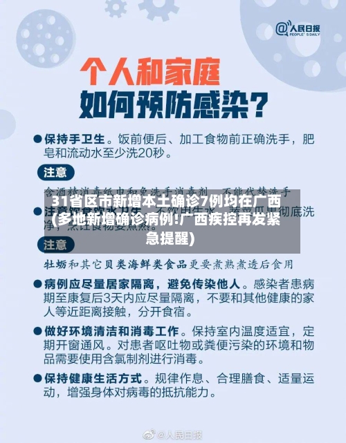 31省区市新增本土确诊7例均在广西(多地新增确诊病例!广西疾控再发紧急提醒)