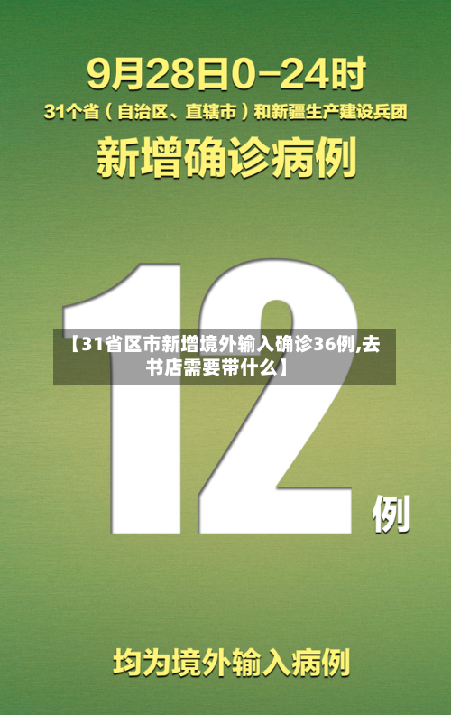 【31省区市新增境外输入确诊36例,去书店需要带什么】-第1张图片