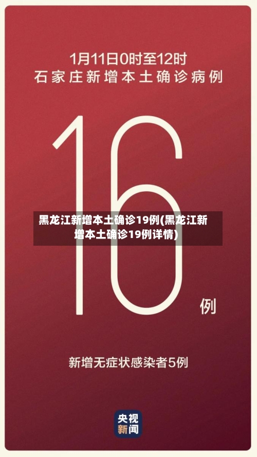 黑龙江新增本土确诊19例(黑龙江新增本土确诊19例详情)-第3张图片