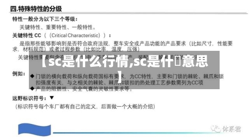 【sc是什么行情,sc是什麼意思】-第2张图片