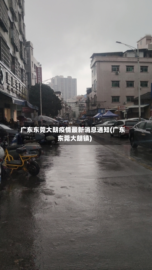 广东东莞大朗疫情最新消息通知(广东东莞大朗镇)-第2张图片