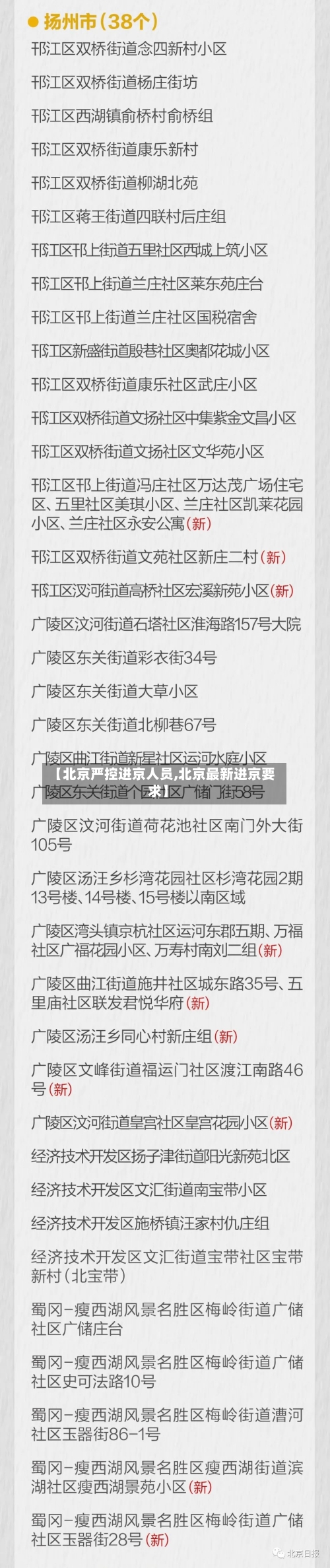 【北京严控进京人员,北京最新进京要求】-第2张图片