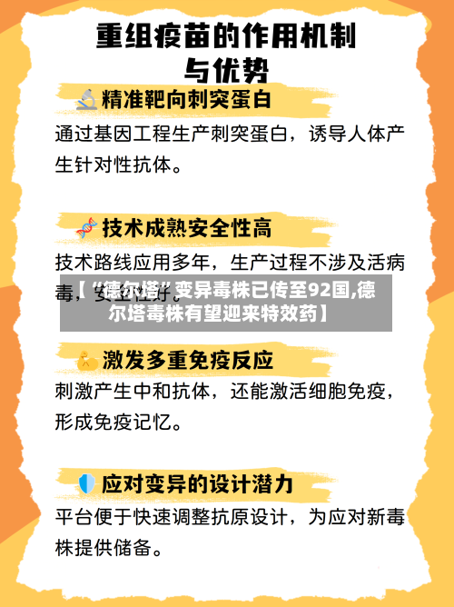 【“德尔塔”变异毒株已传至92国,德尔塔毒株有望迎来特效药】