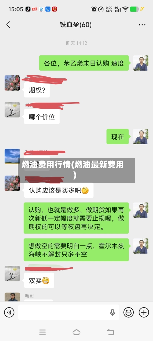 燃油费用行情(燃油最新费用)-第1张图片