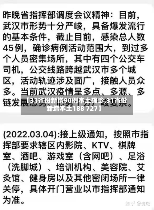 【31省份新增90例本土确诊,31省份新增本土188 727】-第1张图片
