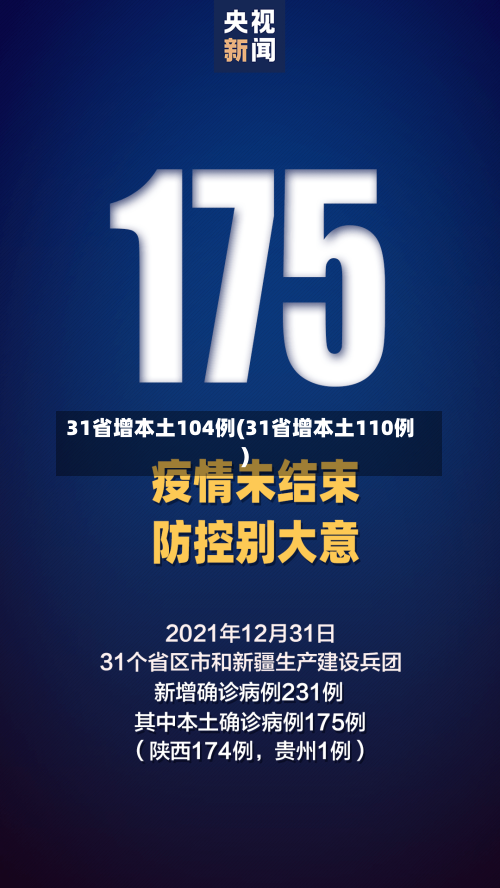 31省增本土104例(31省增本土110例)-第1张图片