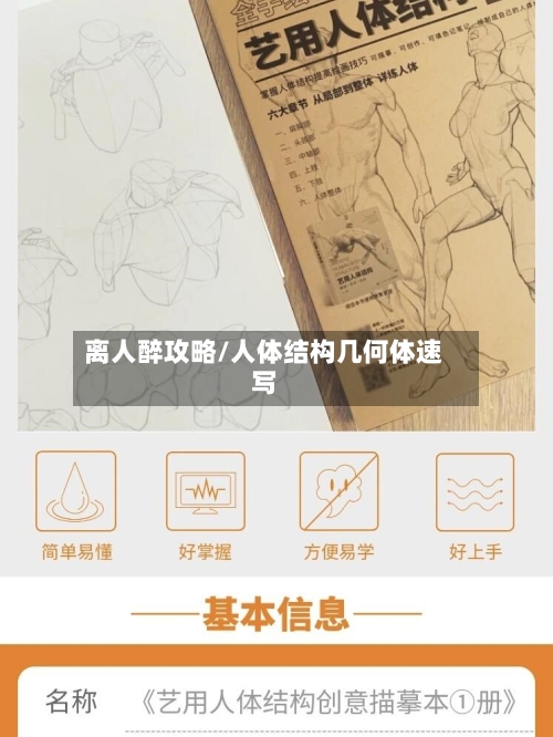 离人醉攻略/人体结构几何体速写