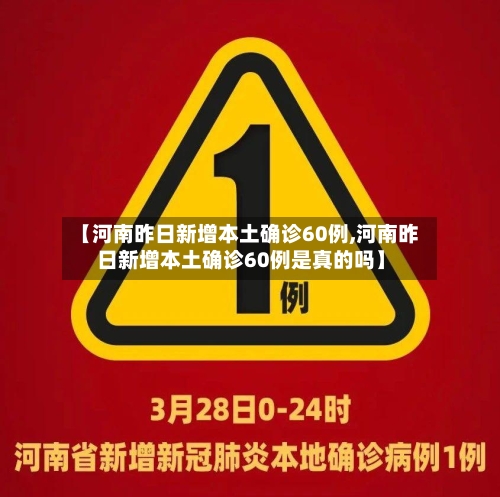 【河南昨日新增本土确诊60例,河南昨日新增本土确诊60例是真的吗】-第2张图片