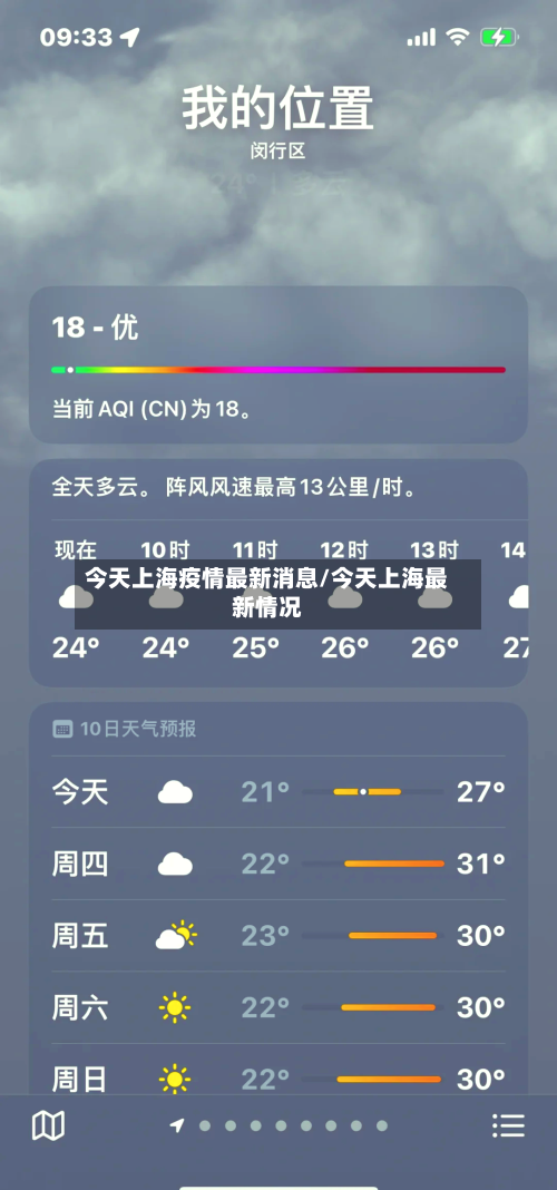 今天上海疫情最新消息/今天上海最新情况