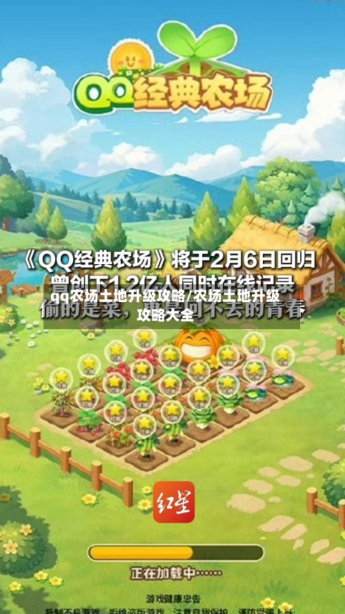 qq农场土地升级攻略/农场土地升级攻略大全