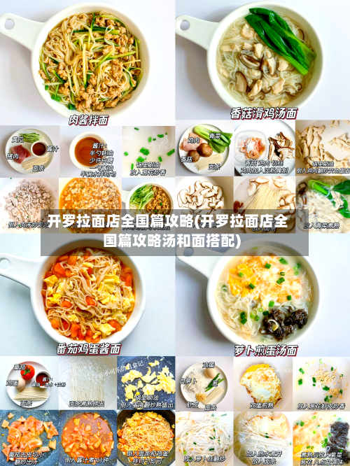 开罗拉面店全国篇攻略(开罗拉面店全国篇攻略汤和面搭配)-第1张图片