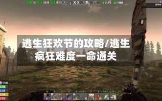 逃生狂欢节的攻略/逃生疯狂难度一命通关-第2张图片