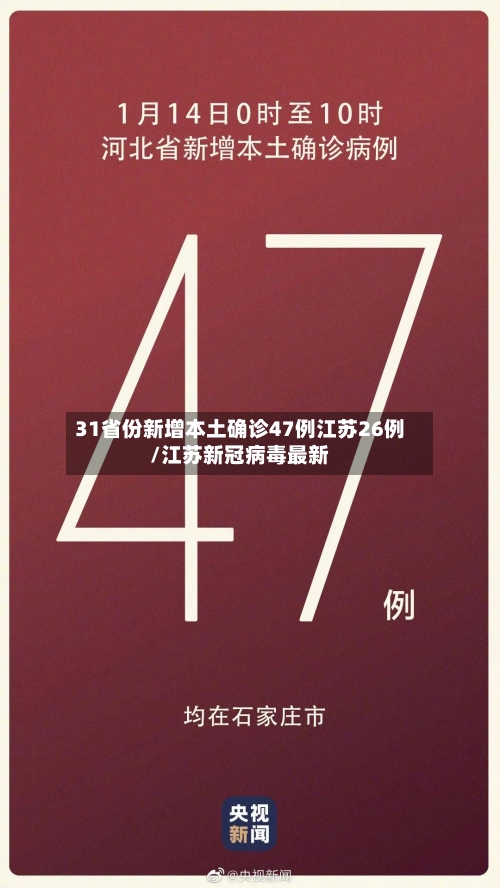 31省份新增本土确诊47例江苏26例/江苏新冠病毒最新-第2张图片