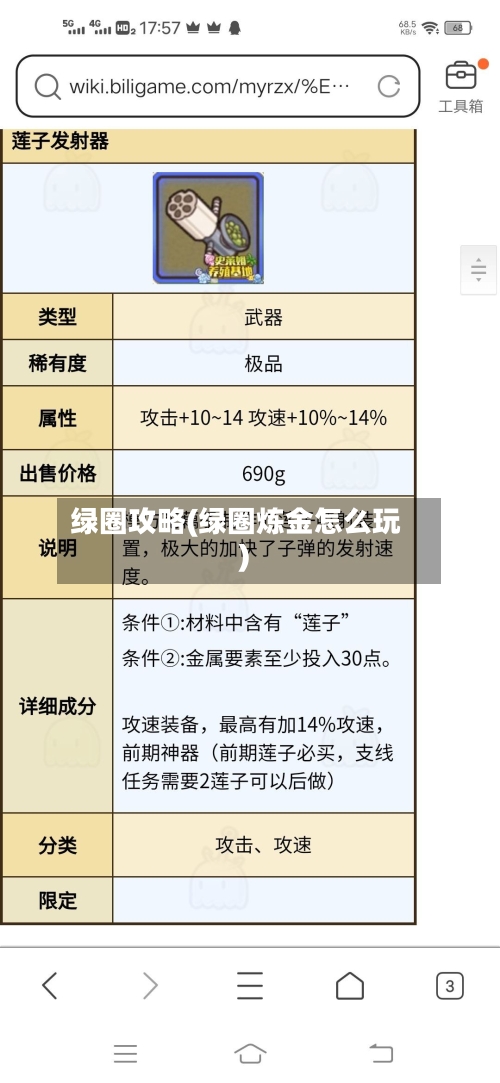 绿圈攻略(绿圈炼金怎么玩)-第3张图片