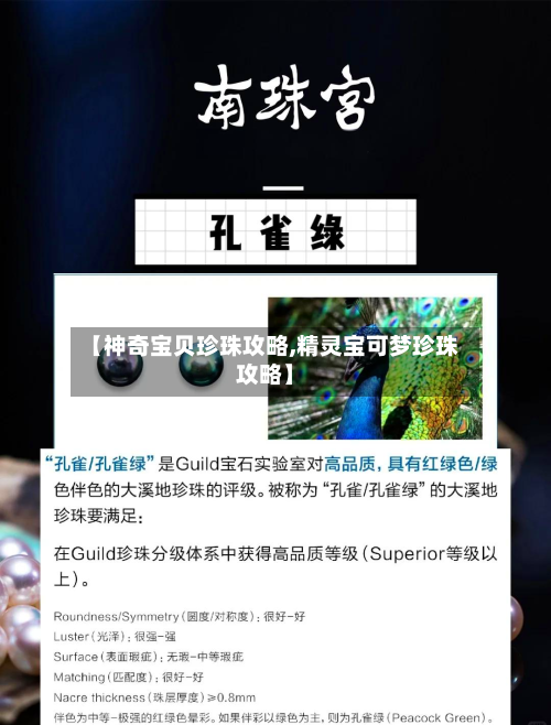 【神奇宝贝珍珠攻略,精灵宝可梦珍珠攻略】-第3张图片