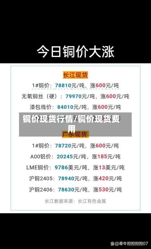 铜价现货行情/铜价现货费用-第3张图片