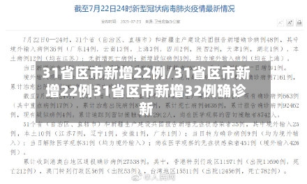 31省区市新增22例/31省区市新增22例31省区市新增32例确诊新-第1张图片