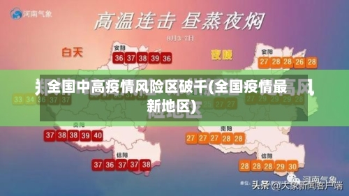全国中高疫情风险区破千(全国疫情最新地区)