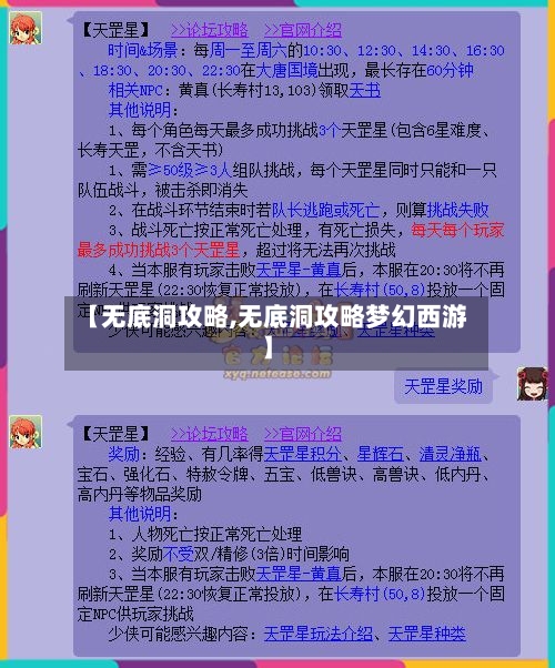【无底洞攻略,无底洞攻略梦幻西游】-第2张图片