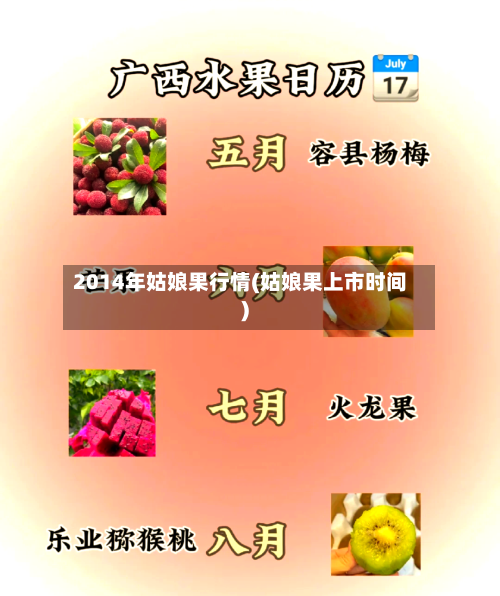 2014年姑娘果行情(姑娘果上市时间)