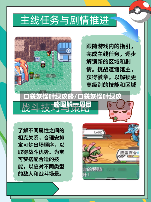 口袋妖怪叶绿攻略/口袋妖怪叶绿攻略图解一周目