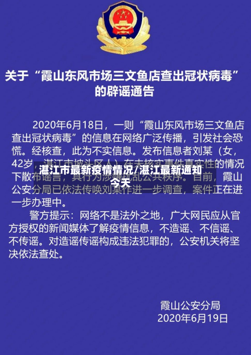 湛江市最新疫情情况/湛江最新通知今天-第2张图片