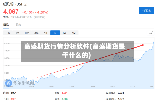 高盛期货行情分析软件(高盛期货是干什么的)