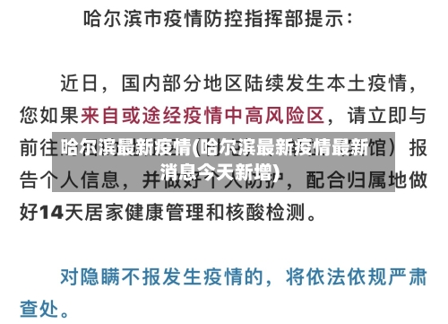 哈尔滨最新疫情(哈尔滨最新疫情最新消息今天新增)-第1张图片