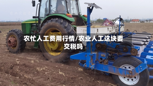 农忙人工费用行情/农业人工这块要交税吗-第2张图片