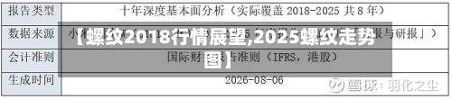 【螺纹2018行情展望,2025螺纹走势图】-第2张图片
