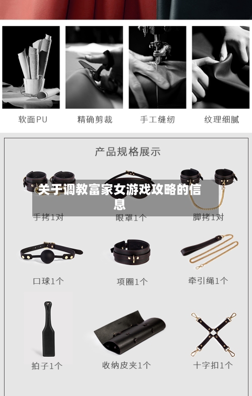 关于调教富家女游戏攻略的信息