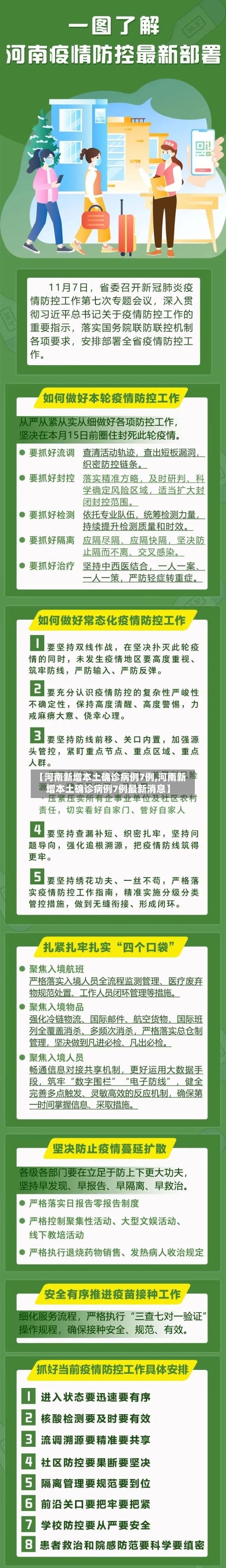 【河南新增本土确诊病例7例,河南新增本土确诊病例7例最新消息】