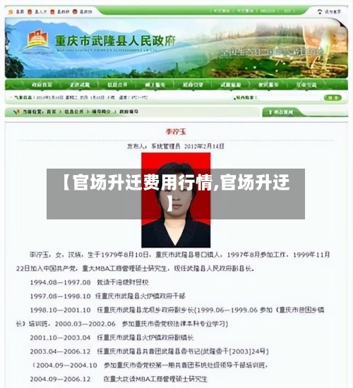 【官场升迁费用行情,官场升迂】-第2张图片