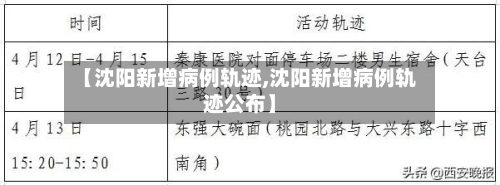 【沈阳新增病例轨迹,沈阳新增病例轨迹公布】-第2张图片