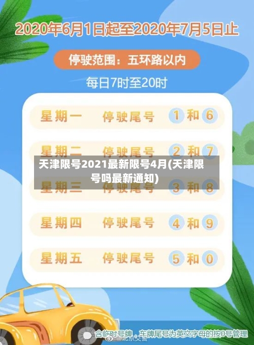 天津限号2021最新限号4月(天津限号吗最新通知)-第3张图片