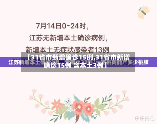 【31省市新增确诊15例,31省市新增确诊15例 含本土3例】-第2张图片