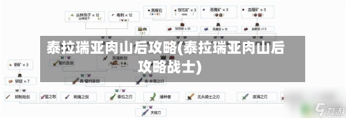 泰拉瑞亚肉山后攻略(泰拉瑞亚肉山后攻略战士)-第3张图片