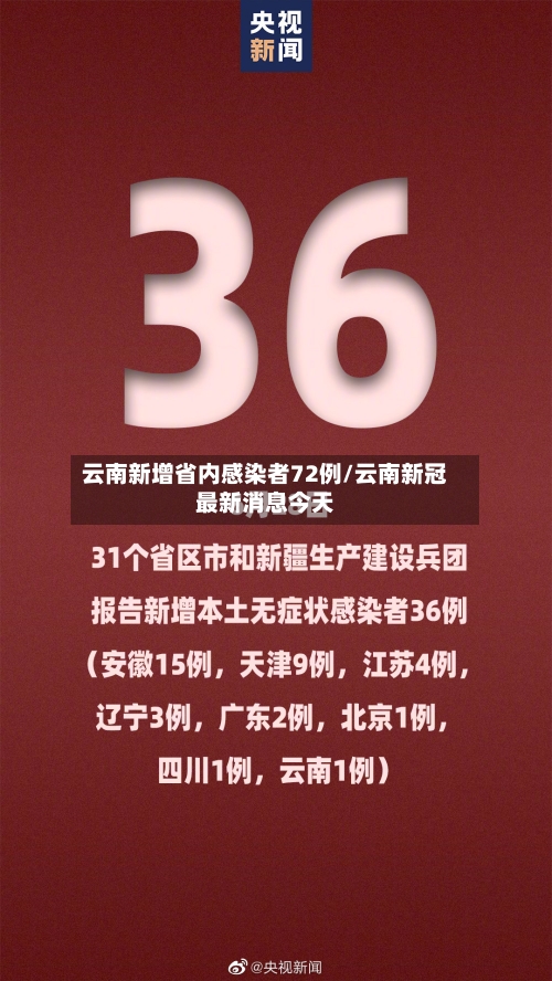 云南新增省内感染者72例/云南新冠最新消息今天-第2张图片