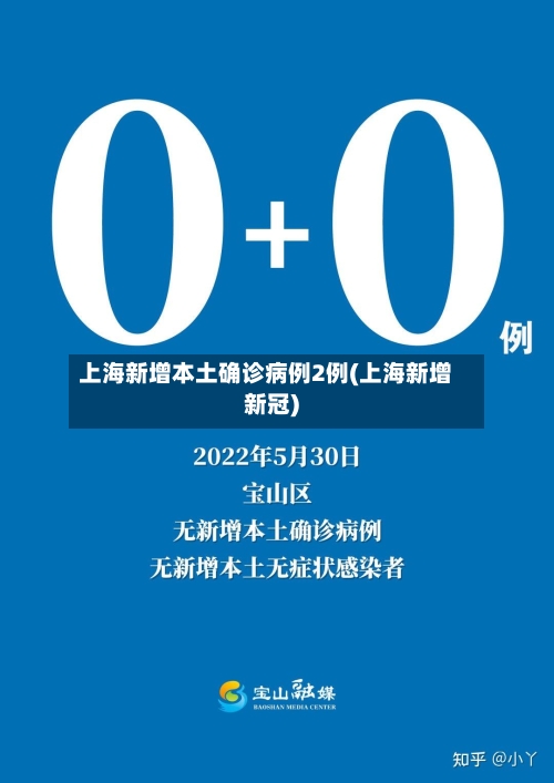 上海新增本土确诊病例2例(上海新增新冠)