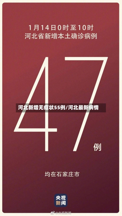 河北新增无症状55例/河北最新病情-第3张图片