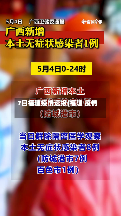 7日福建疫情速报(福建 疫情)
