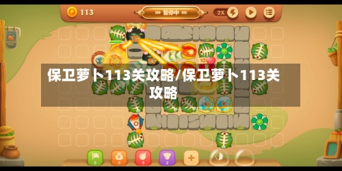保卫萝卜113关攻略/保卫萝卜113关攻略