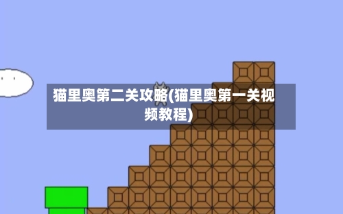 猫里奥第二关攻略(猫里奥第一关视频教程)