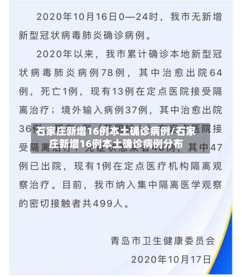 石家庄新增16例本土确诊病例/石家庄新增16例本土确诊病例分布-第3张图片