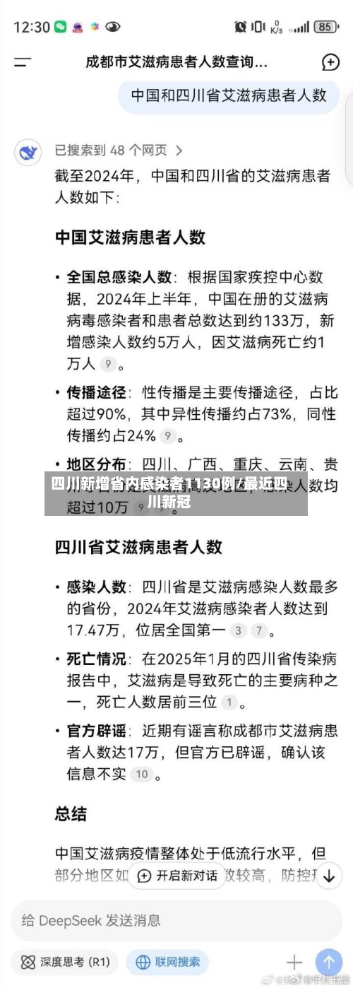 四川新增省内感染者1130例/最近四川新冠-第2张图片