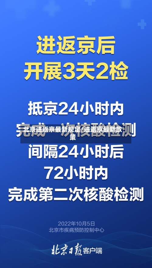 北京进返京最新规定/进返京最新政策